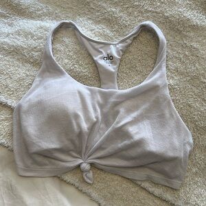 Alo size small sports bra with knot
